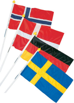 Adela Facadeflagsæt Danmark, flag 70cm
