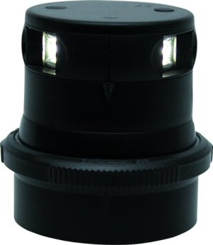 Aqua Signal LED lanterne Serie 34, top, mast, sort