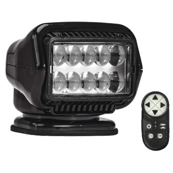 Golight sgelygte stryker LED trdls sort, 12V