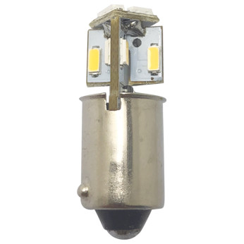 1852 LED bajonet BA9S 9x26mm 10-36Vdc, 2 stk