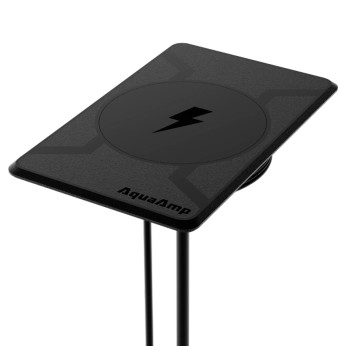 AquaAmp 100 rektangulær trådløs lader 12V 15W Qi2