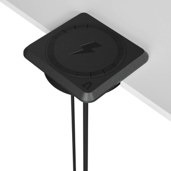 AquaAmp 800 trådløs overflademonteret mobillader 12V 25W Qi2.2