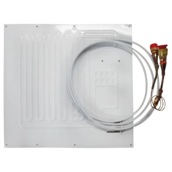 Isotherm fladfordamper 350 x 250mm med st. koblinger til 1283015