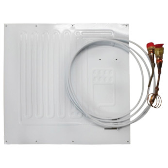 Isotherm pladefordamper 386 x 361mm med standard kobling til 1283049