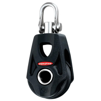 Ronstan Serie 30 orbit enkeltblok med svivl & Nylatron® skive