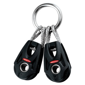 Ronstan Serie 30 Orbit enkeltblok par med 40 mm ring
