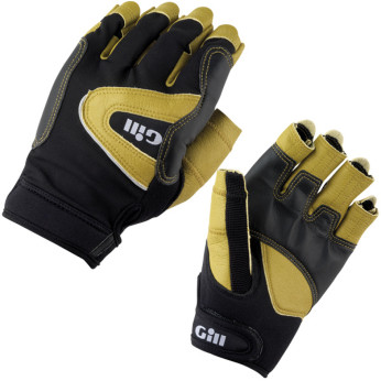 Gill 7441 Pro sejlerhandsker u/fingre sort, str XS