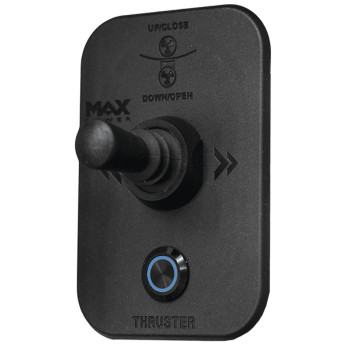 Max Power Joystick sort til Retract 4 retninger 12/24V