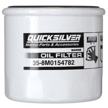 Quicksilver 8M0154782 Oliefilter til forskellige marinemotor