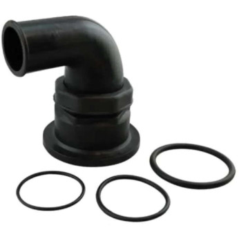 Nuova Rade Ercole/Sogliola påfyldningsstuds 90° Ø38mm