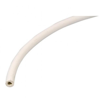 Slange 6x10mm hvid, 50m rulle