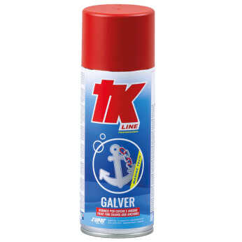 TK galvanisk beskyttelse rød 400 ml