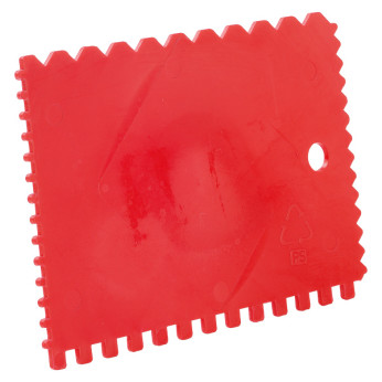 PL Tandspartel rød, 90x130 mm