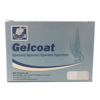 BHP Gelcoat spartelmasse Hvid 776-0166, 100g+7g hrder