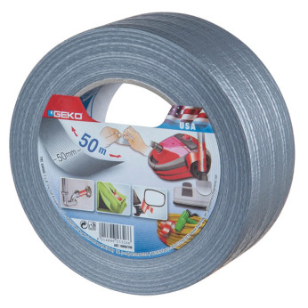 GEKO Ultra Repair tape (Gaffa) grå 50mm X 50m