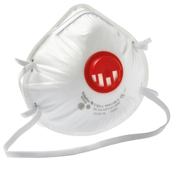 Støvmaske m/ventil AERO FFP2, 10 stk