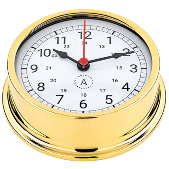 Autonautic Pacific 120 skibsur Ø120/110 mm forgyldt messing