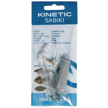 Kinetic Sabiki fladfiskeforfang