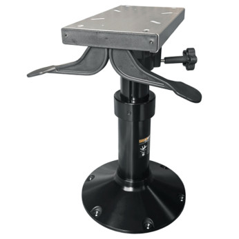 ESM Ocean gasdæmpet stolkonsol m/glide & svirvel - sort