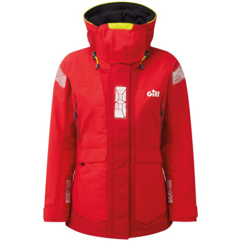 Gill OS24 Offshore dame jakke rød/klar rød