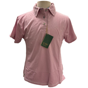 Gill E007 dame polo - pink