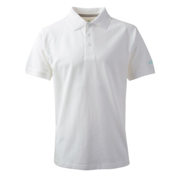 Gill CC013 Pique poloshirt herre hvid