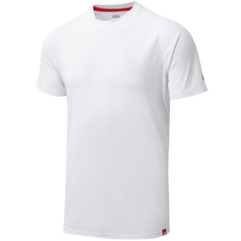 Gill UV010 T-shirt men's UV50+ hvid