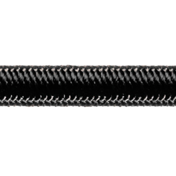 Robline elastiksnor,  Sort  - 1 meter