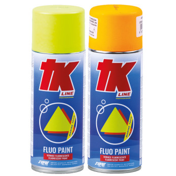 TK spraymaling flourescerende