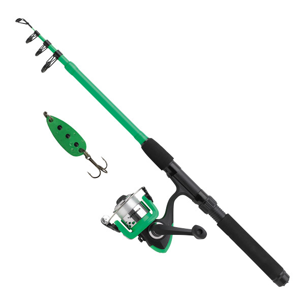 Kinetic lille Viking fiskestang, go fishing combo, grn