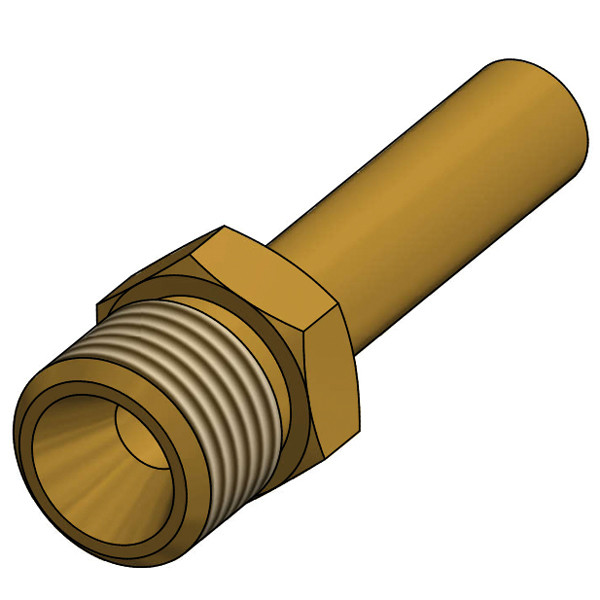 Gas 8 mm rrstuds - LH1/4' gevind