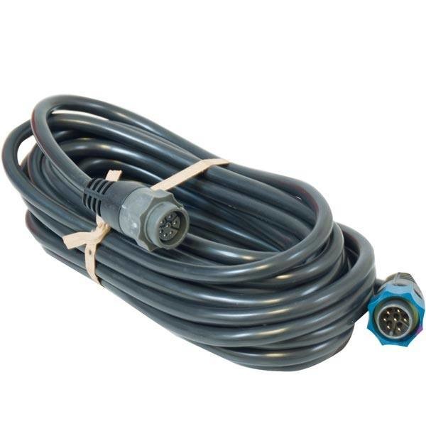 Transducer forlngerkabel bl 7-P stik til Lowrance, 20 fod