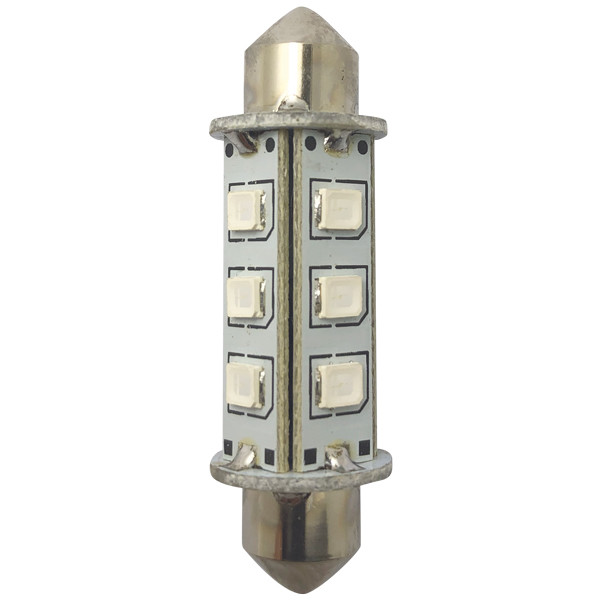 1852 LED lantern pinolpre 42mm 10-36Vdc grn, 2 stk