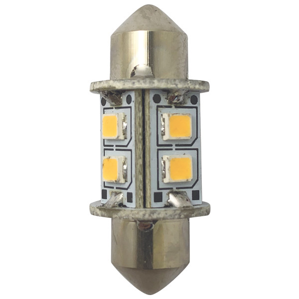 1852 LED pinolpre 31mm 10-36Vdc omni, 2 stk