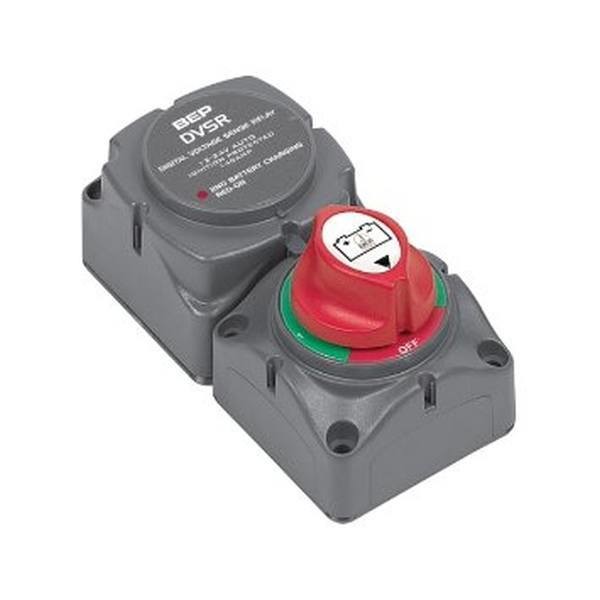 BEP ladekontrol m/isolator, 12/24V /140 Amp