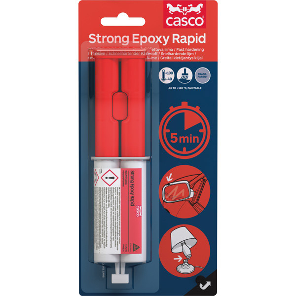 Casco Strong Epoxy Rapid lim, 2x12 ml