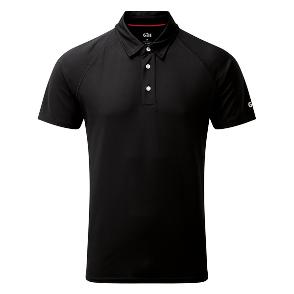 Gill UV008 Poloshirt herre UV50+ sort