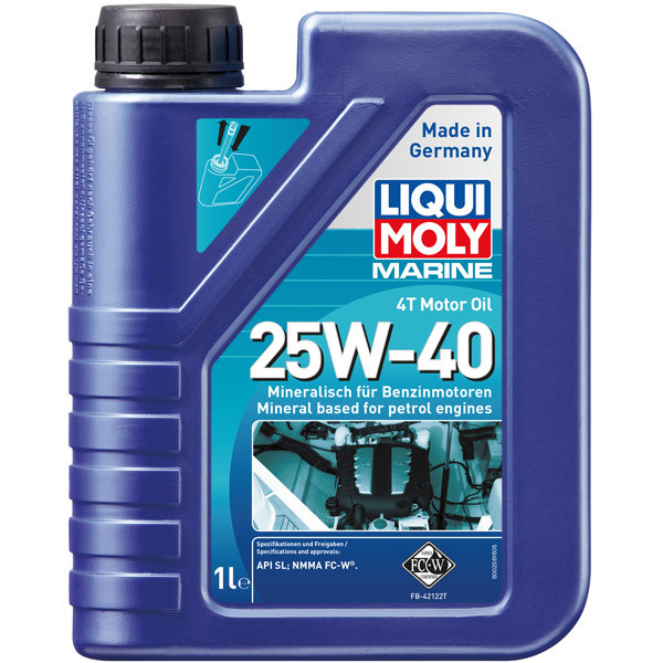 Liqui Moly Marine 4T motorolie 25W-40